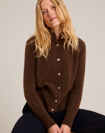 Sibin Linneberg - Elisabeth Strik Cardigan - Brown